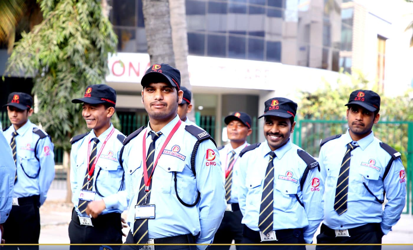 Sajag security officers on duty at a client site