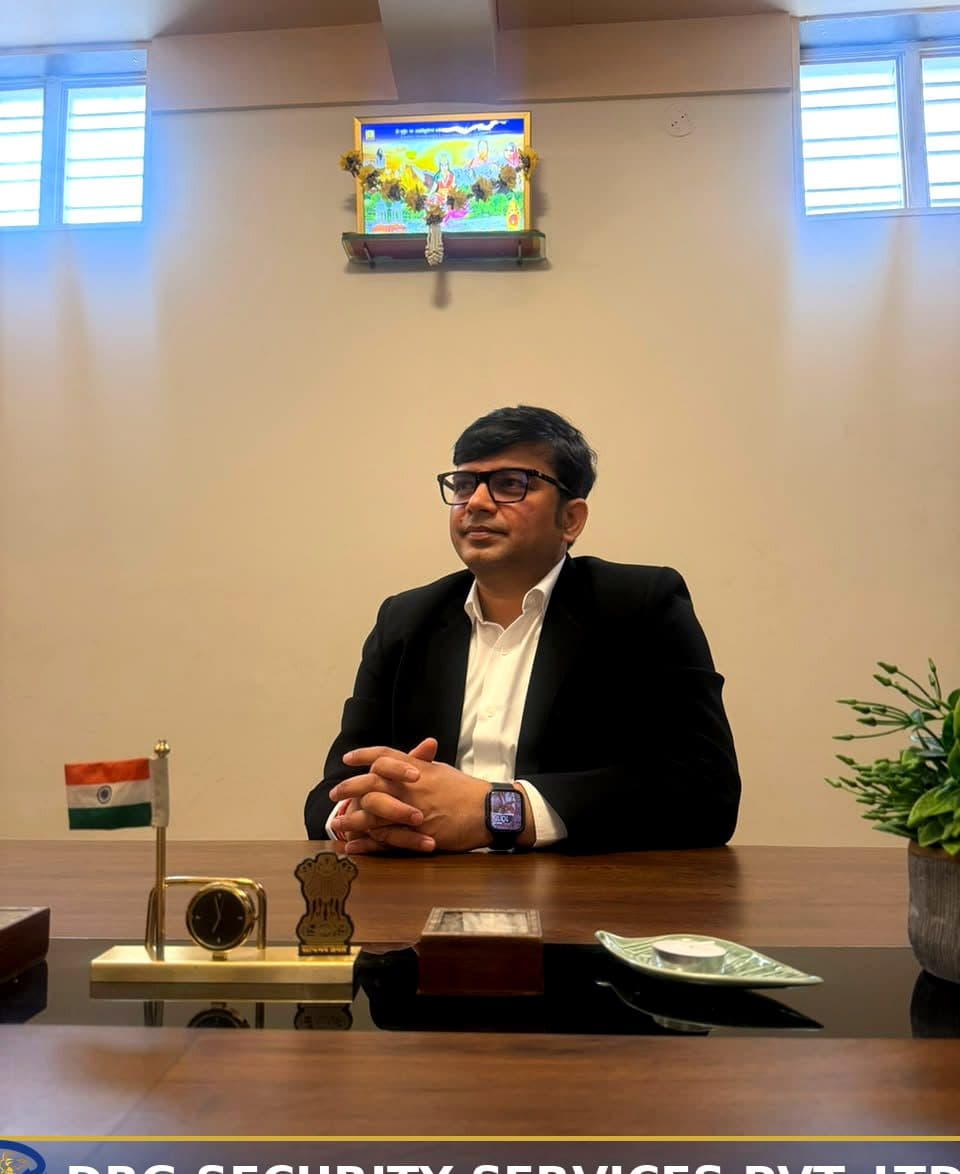 Portrait of Rajesh Sharma, Founder and Managing Director of Sajag